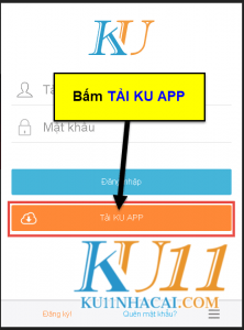 Chọn mục tải app trên website