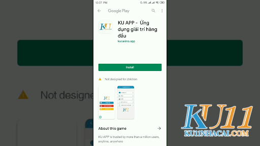 Tải ứng dụng KU11 trên điện thoại android