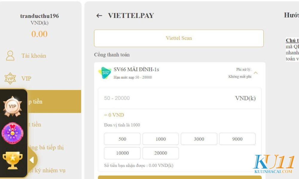 Áp dụng Vietthelpay ngay hôm nay cùng với nhà cái SV66